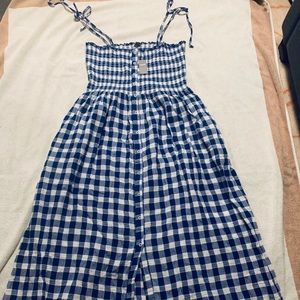 Aerie brand Gingham Maxi Dress